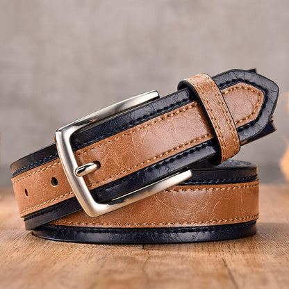 Color Matching Men's Casual Belt bf4e37a8 d737 4eb5 a6e7 c646f22904e5