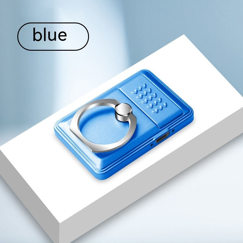 Multi Functional Portable Blue And White Porcelain Phone Holder Cigarette Lighter - 图片 5