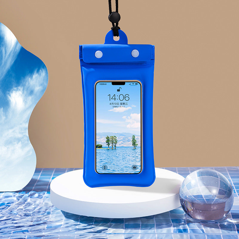 Inflatable Floating Touch Screen Mobile Phone Waterproof Bag Three Layers bf5e2a62 34e1 4231 a43c 1a63b1ade20c