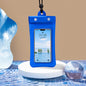 Inflatable Floating Touch Screen Mobile Phone Waterproof Bag Three Layers bf5e2a62 34e1 4231 a43c 1a63b1ade20c