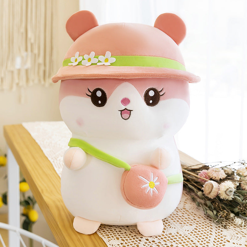 Cute Summer Hamster Doll Plush Toy Rat And Mouse Doll Girl Birthday Gift To Accompany Sleeping Couple Doll bf621080 bea0 4a95