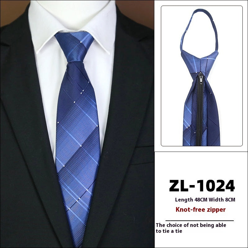 Men's Formal Wear Business Zipper Tie-free bf775995 36ef 4d1c a605 3d5a3f2ed890 trans