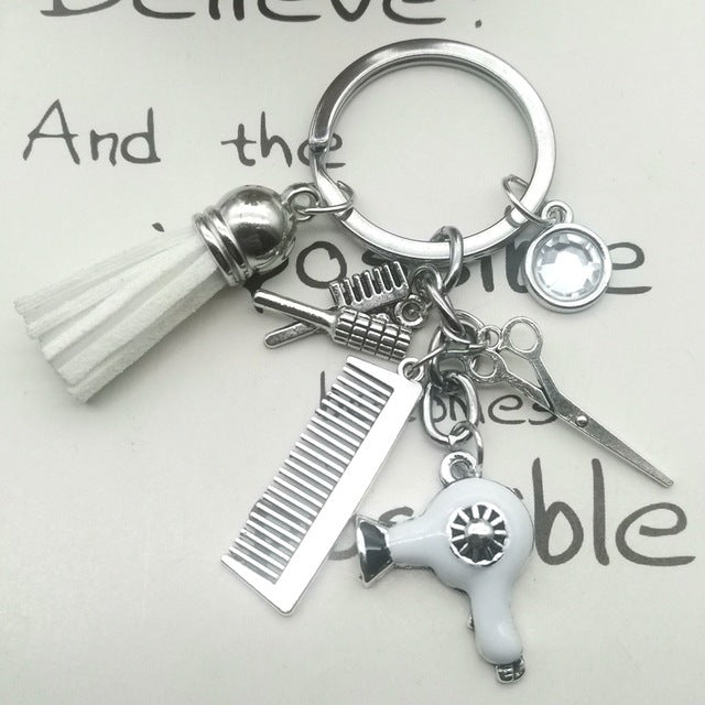 Scissors Tassel Gift Keychain Pendant bf81a614 7202 4327 b110 7c53f3a135bd