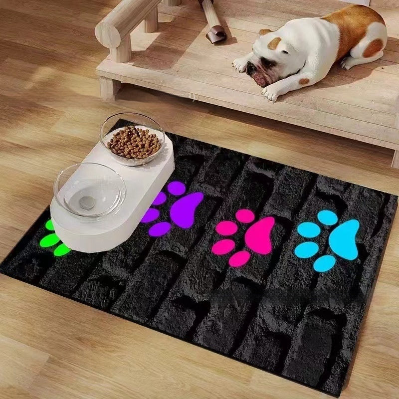Pet Diatom Ooze Floor Mat Dogs And Cats Eating Mat Spill-proof Waterproof Quick-drying Placemat bfad784a ae65 4618 bf61 63705