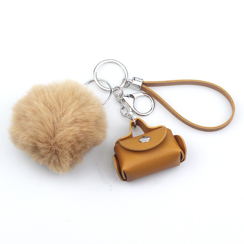Fashion Ornaments Creative Leather Bag Keychain bfb7a54e 8fa5 45d4 88dc 00c95d6be225