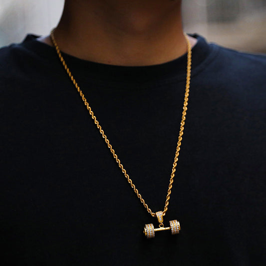 Men's Full Diamond Hip Hop Pendant Necklace bfc5c57e 82d7 4528 a4cc 2d8fe64c8bfd