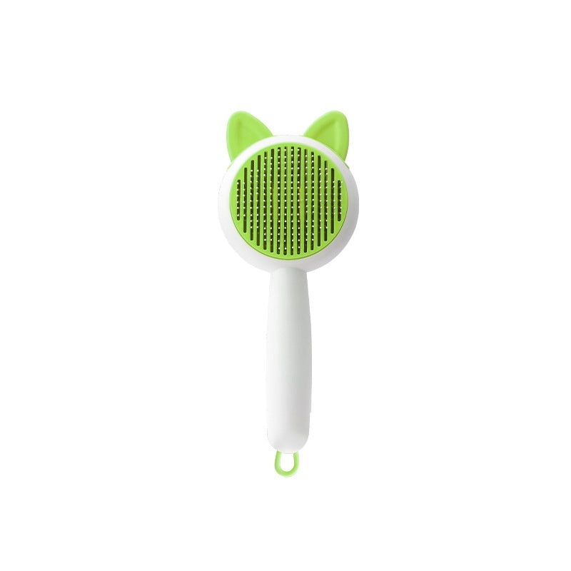 Pet Dog Brush Cat Comb Self Cleaning Pet Hair Remover Brush For Dogs Cats Grooming Tools Pets Dematting Comb Dogs Accessories