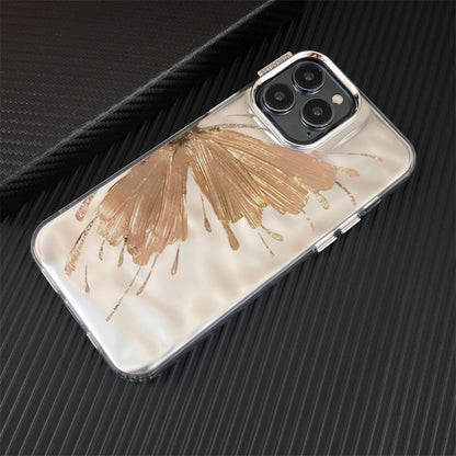 Electroplated Butterfly Pattern Phone Case Protective Cover bfe2d19b 3e2d 4eec a645 d289cb63e93d