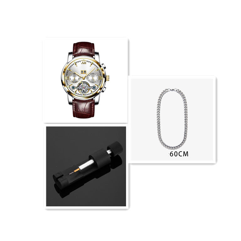 Fully Automatic Multifunctional Mechanical Watch bff1202d caeb 40fe 80a4 b75ed6c9f1d0
