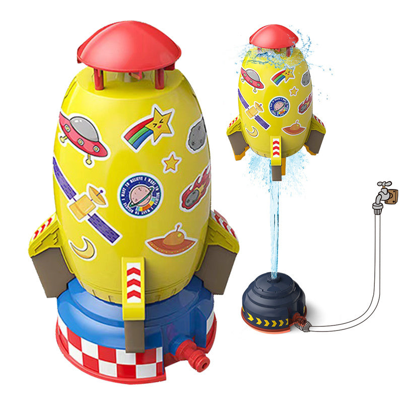 Rocket Launcher Toys Outdoor Rocket Water Pressure Lift Sprinkler Toy Fun Interaction In Garden Lawn Water Spray Toys For Kid