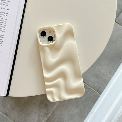 Pleated Water Ripple Solid Color Electroplated Drop-resistant Soft Shell - 图片 3