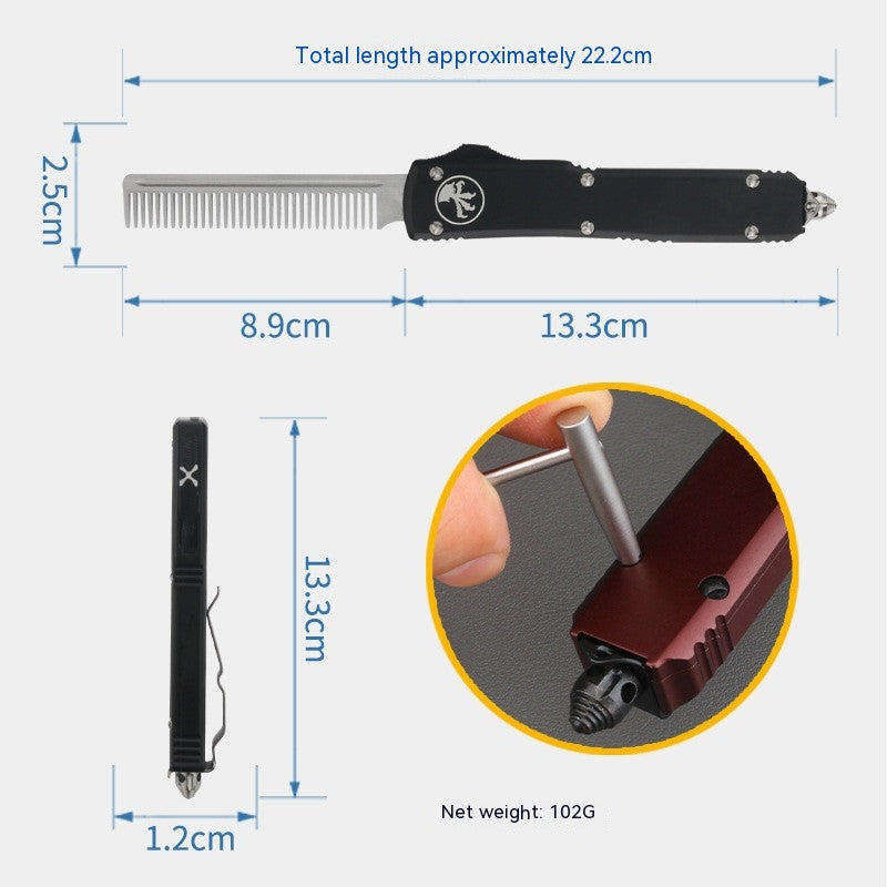 Micro-technology A5 Comb Outdoor Knife Multi-function Tool c00992ef d0ef 49b5 a8a7 bac01f7b982d