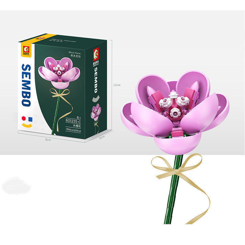 Bouquet Assembled Puzzle Building Block Toy c00cef23 1c13 4e50 b23f 384979f38672