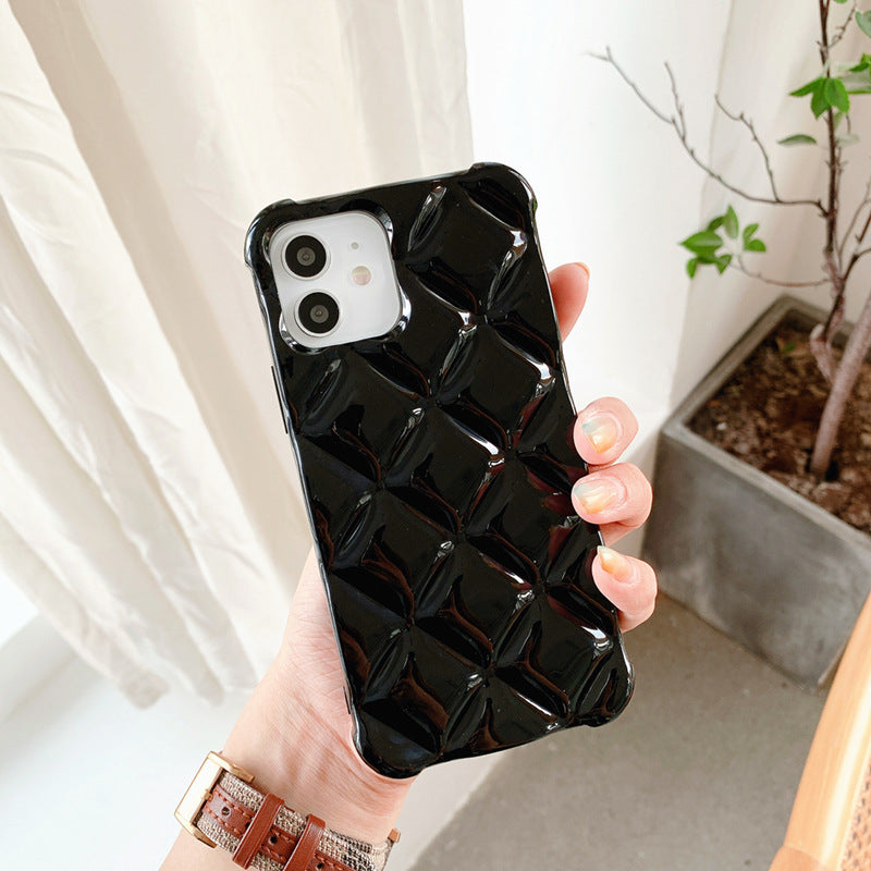 Creative Three-dimensional Rhombus Simple Mobile Phone Case c0238cc1 3f58 4f0b 9ef1 baaf57466f13