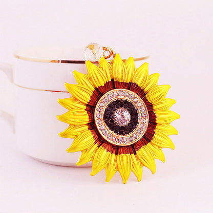 Sunflower Plant Key Chain Accessories c02dc38e 848a 4dc0 952d c1302f96ad4d