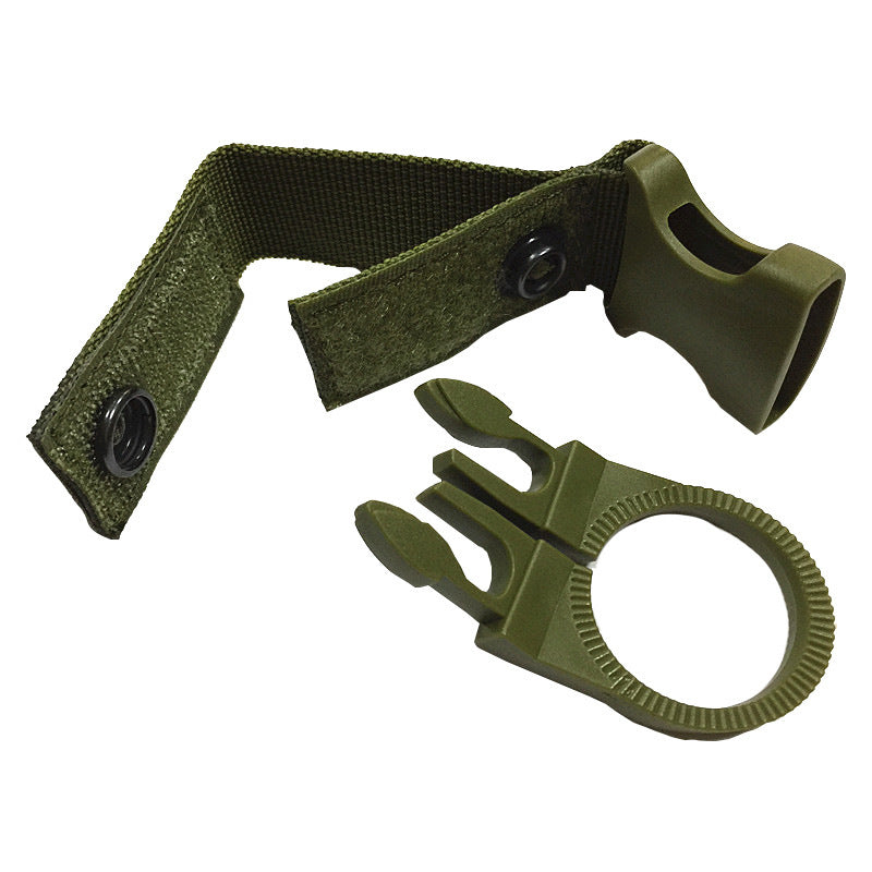 Outdoor army fan tactical nylon webbing water bottle hang buckle Multi-function carabiner molle system bottle buckle c0672acb