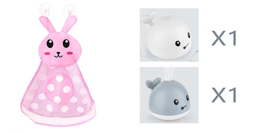 New Baby Bathroom Bath Electric Induction Whale Spray Small Toy c06892d5 dfcc 4eb9 8462 616d14bf7b65