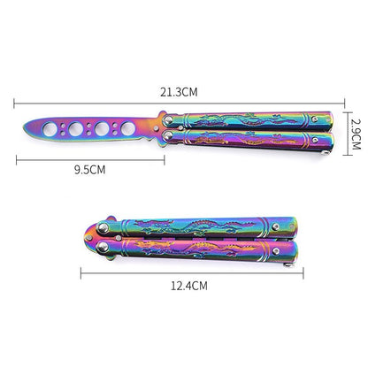 Unbladed Butterfly Practice Swinging Knife c080a4b2 cc0a 4ebc b3d7 e7e387fb9471