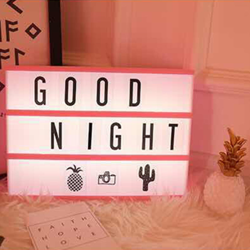 LED Letter Light Box Decoration Light c097bbad d596 4cfe 964b c2b4990abd3d