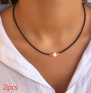 Trendy Design Colorful Necklace Rice c0c3df27 5744 48c1 92a6 a6e4d6771dbb