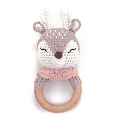 Baby Rattle Hand Woven Cartoon Animal Bracelet Newborn Soothing Doll c0cd2343 5954 4fe4 9fdd 997f7364ab9c
