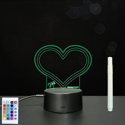 3D Acrylic Board Handwriting Message Board LED Light - HD Wireless Product #41