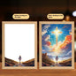 Jesus LED Light Painting Home Decoration Light Painting Photo Frame Led Night Light Room Decor Christmas Gifts Moon Lamp c0f0