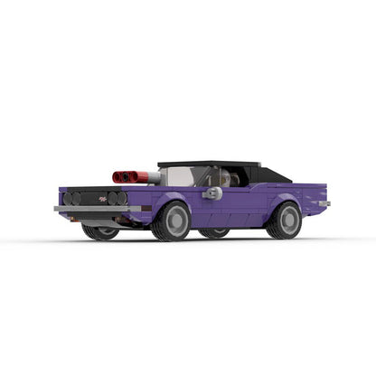 Building Blocks Assembling Building Blocks Creative Speed 8 Grid Car Series 1970 Dodge c0f19fb2 ebc7 4ce1 b89c f73acaaa6361