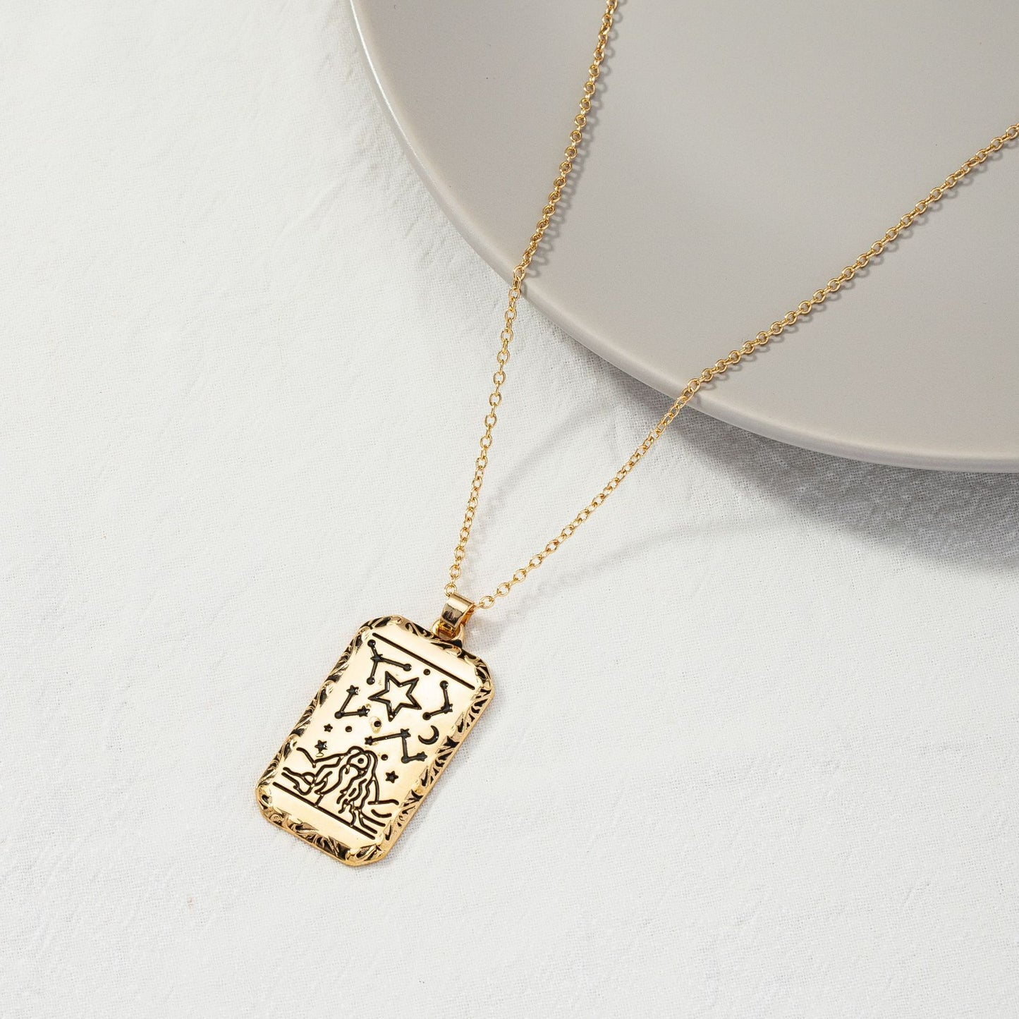 Tarot Brand Fashion Necklace Popular Square Brand c0f856eb 3ec9 49c9 8ed4 8d3d37c76ccf