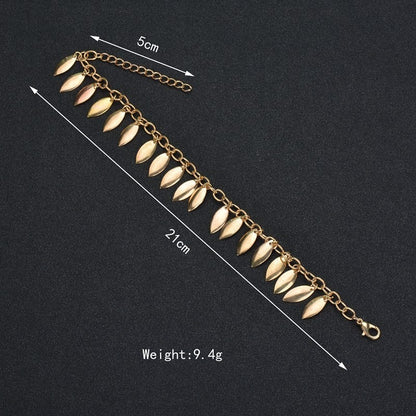 Punk Metal Chain Summer Beach Anklet Women c1141313 9c55 40f5 8636 1d27a470759a