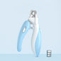 Pet Nail Clippers Dog Nail Clippers Cat Nail Clippers LED Electric Nail Grinder Pet Supplies LED Light Pet Nail Clippers c114