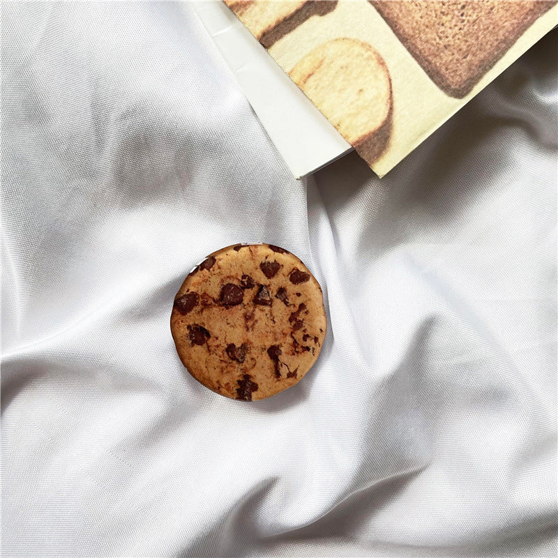Simulation Muffin Toast Cake Epoxy Lazy Desktop Retractable Mobile Phone Holder - 图片 11