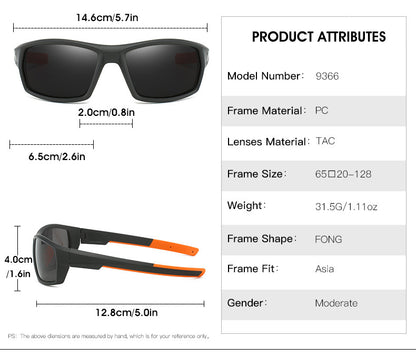 Polarized Box Camouflage Tactical Glasses For Male And Female Cycling Sports