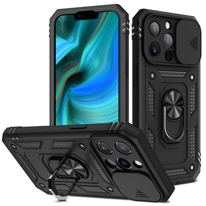 New Magnetic Mobile Phone Case With Sliding Window Bracket c12c99f9 63bb 4e23 9090 115c27cb2e04