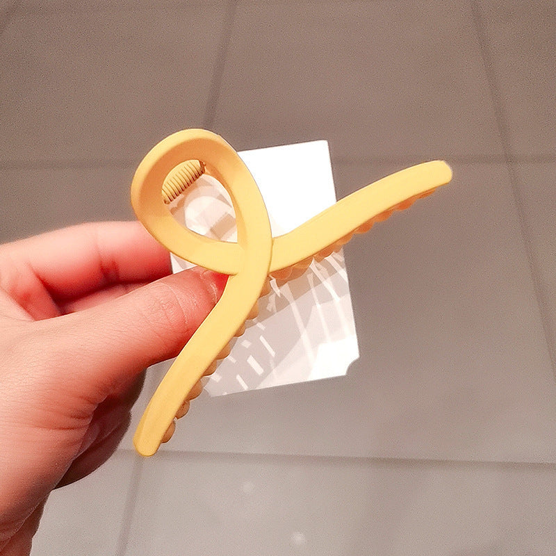 Frosted Clip Large Hair Clip Back Head Hair Clip Female Temperament Plate Hair Clip c130dba3 7bab 4311 86cc d60cf927f6da