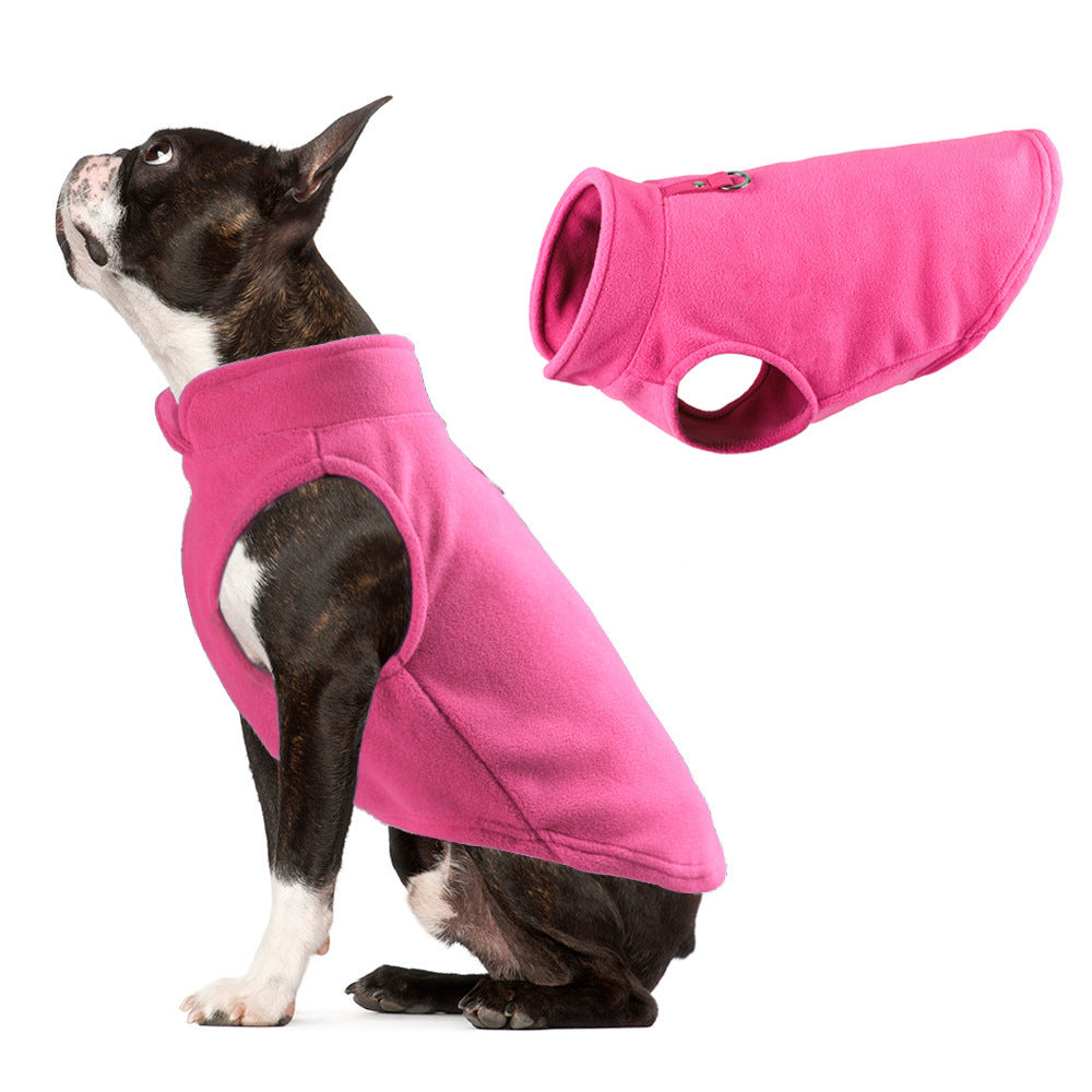 Dogs And Cats Autumn And Winter Thickening Fleece Sweater Vest c13778a4 2fce 4523 86d0 dcb1db2164e5