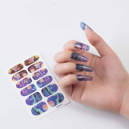 Nail Sticker European And American Oil Painting Art c149cd5c 577f 4b5f 9fca f7d5e6d91204