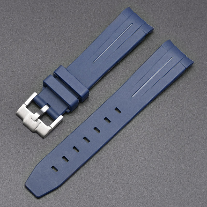 Mercury Arc Rubber Watch Strap Men's And Women's Waterproof 20mm c15460cc cd0e 4bd2 b057 68824f2f66f8