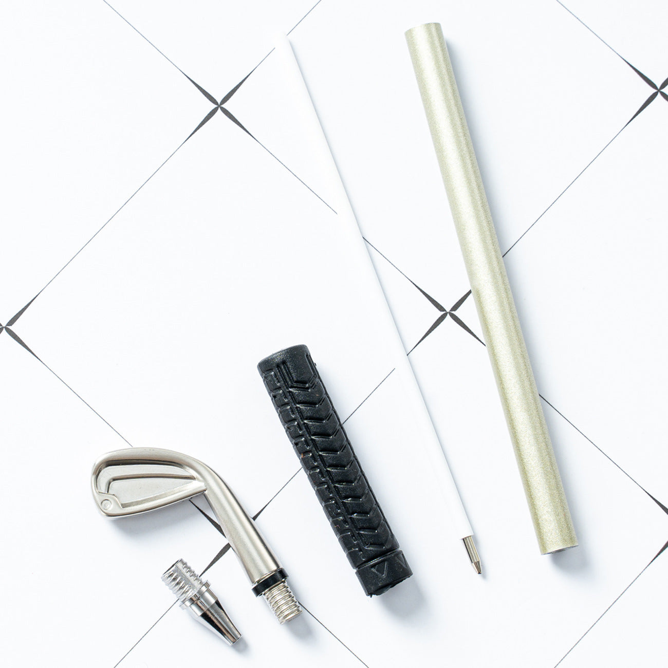 Metal Suit Ballpoint Pen Golf - 图片 4