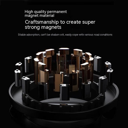 Magnetic Car Phone Mount All-Metal Foldable Phone Holder For Car Strongest Magnet Dashboard Phone Mount For Phone - 图片 4