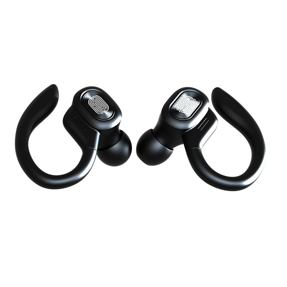 Bluetooth Headset Binaural Ear Hook Touch Headset With LED True Digital c179bb6a 273c 4066 853c b7182f312cd5