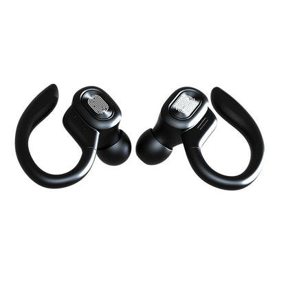 Bluetooth Headset Binaural Ear Hook Touch Headset With LED True Digital c179bb6a 273c 4066 853c b7182f312cd5