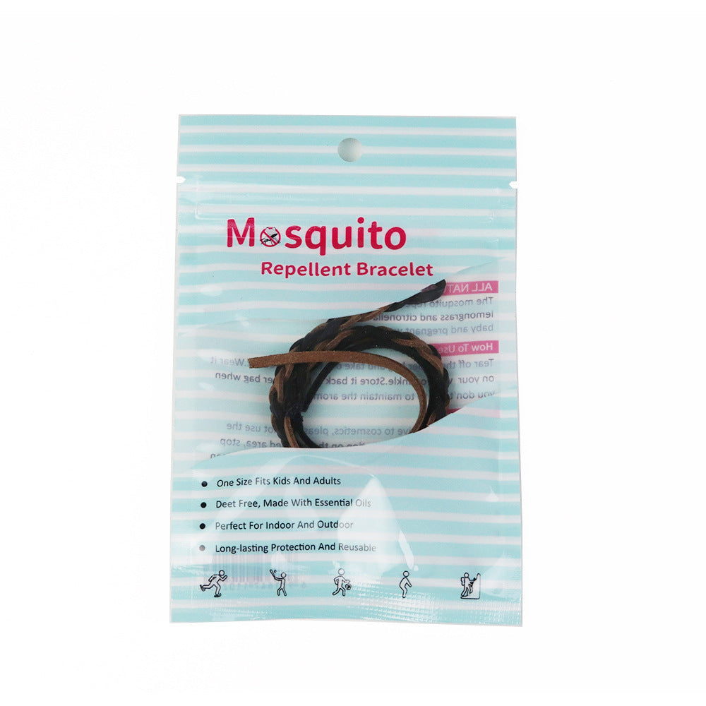 Plant Essential Oil Leather Mosquito Repellent Bracelet c1851f66 9913 4078 a0f7 cacfe9c87d9f