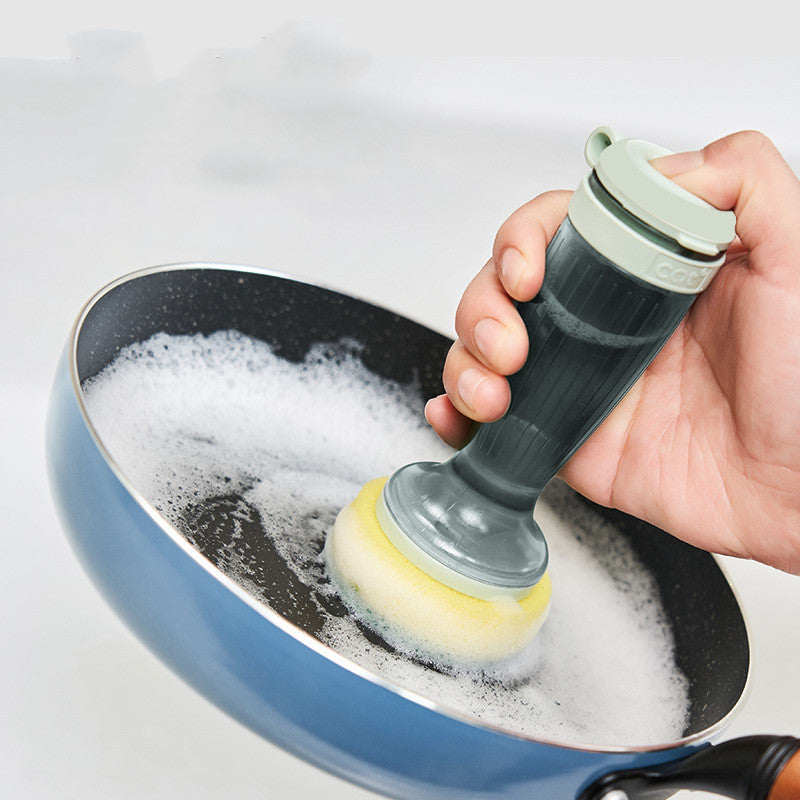 Pot Brush Dish Brush Dish Scrub Brush With Soap Dispenser For Dishes Kitchen Sink Pot Pan c19232ff 818f 446e bb26 8de3039afbb