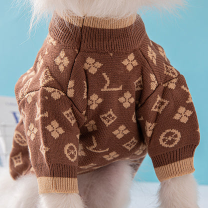 Pet Sweater Autumn And Winter Thick Warm Dog Clothes c199f228 7ed0 490f ad75 64fe280aa47d