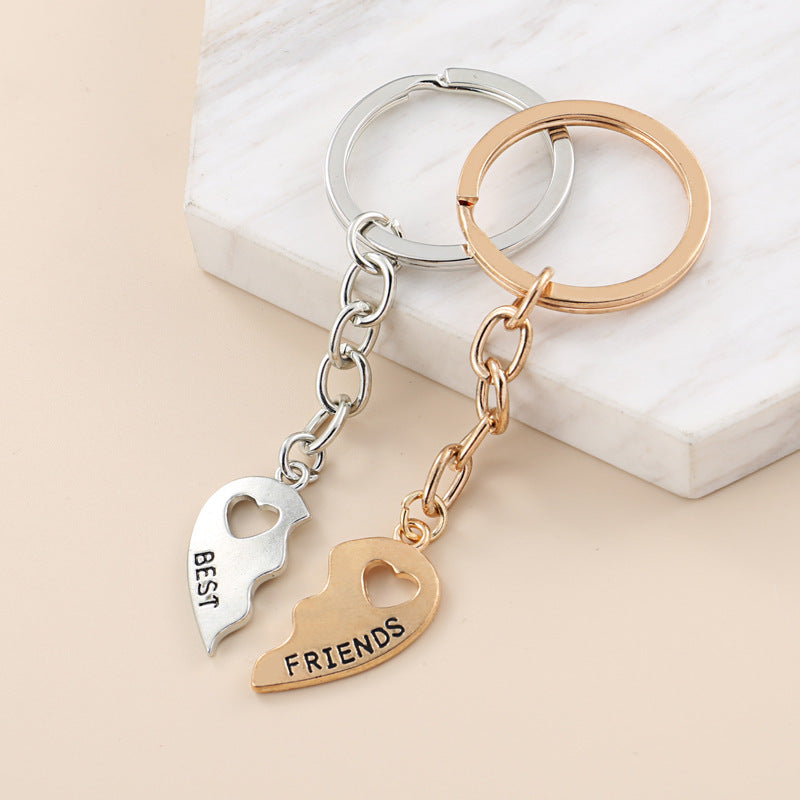 Crystal Love Puzzle Hollow Letters Accessories Geometric Simple Couple Keychain c1c29a90 cd29 4e78 af76 ecccb0fbda37 c1257202