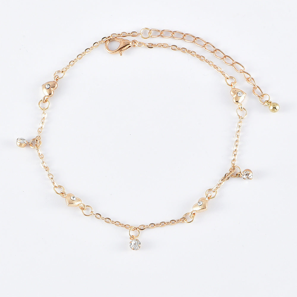 Women's Fashion Butterfly Love Multilayer Anklet c1f48852 3a2a 4f15 bdb8 b792a04a6f98