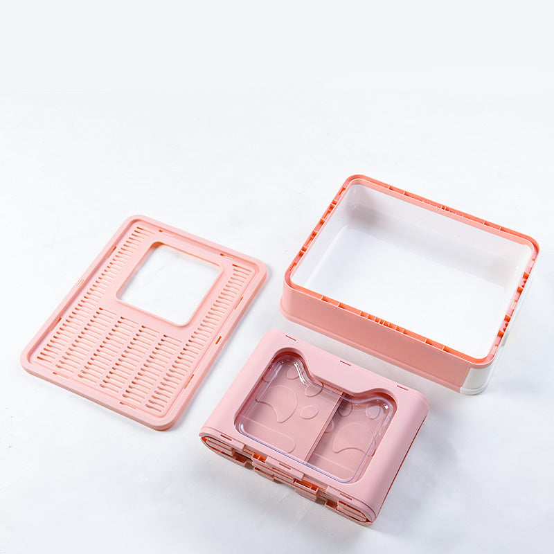 Fully Enclosed Odor-proof Drawer Foldable Cat Litter Basin c2160479 cfff 4760 9408 b41675742a2d