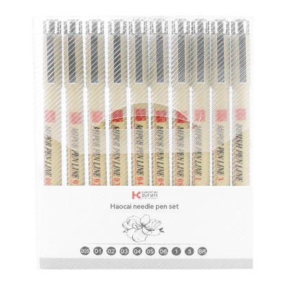 Student Waterproof Needle Pen Hook Line Pen Suit - 图片 3
