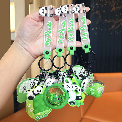 Decompression Keychain Female Exquisite Cure Small Pendant c21ce27c 039c 4080 998b 04588b7dc0f7